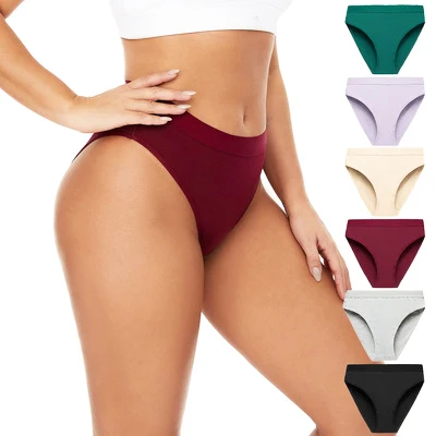 Manufacturer Wholesale Women High Elastic Cotton Briefs High Quality Panties Female Plus Size Underwear Women Cotton Panties