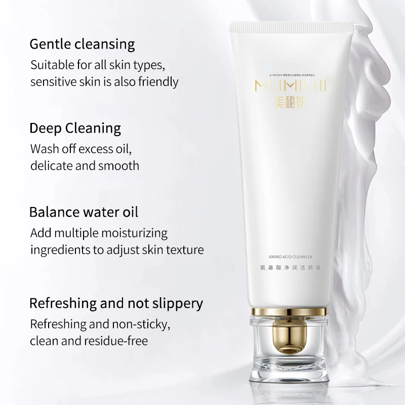Manufacturers Wholesale hydrating foaming facial cleanser mousse Anti Wrinkle Acne Treatment Deep Cleansing Face Wash