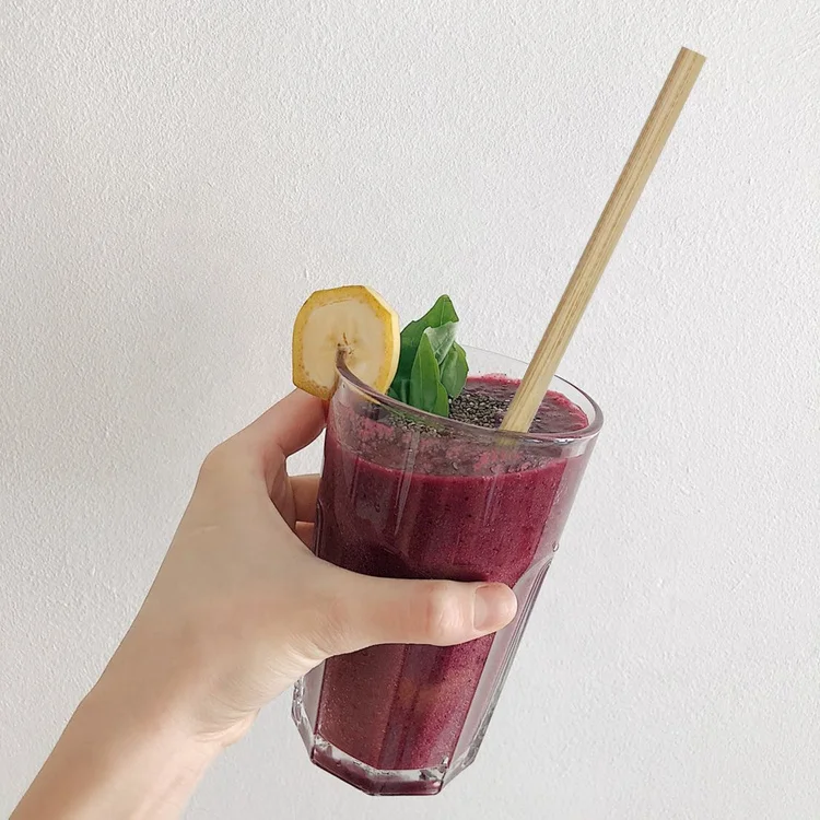 2023 New Reusable Straws Eco-friendly Bamboo Drinking Straw Zero Waste disposable bamboo straws