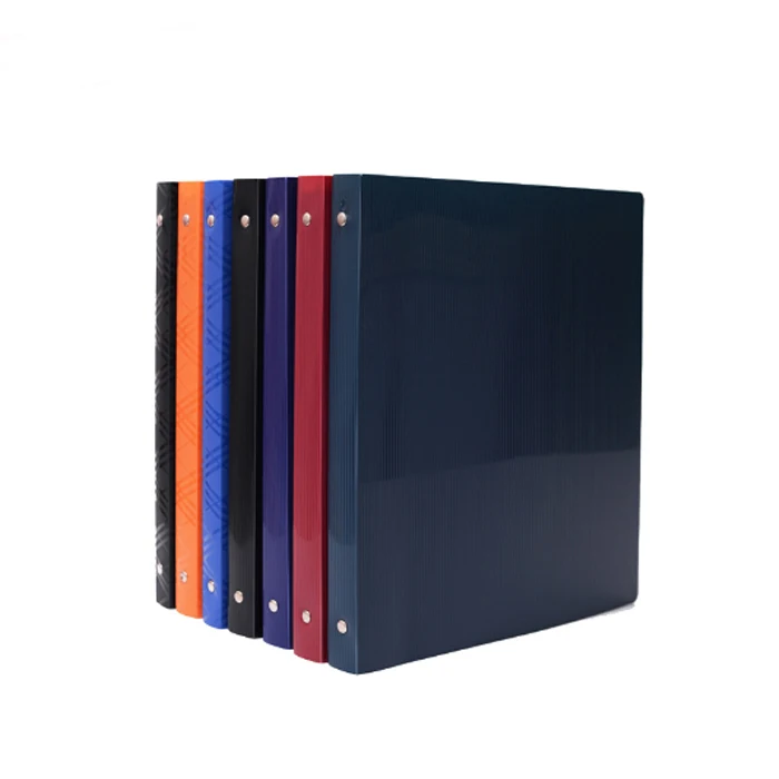 Office School Stationary A4 Plastic PP File 3 O Ring Ring Binder