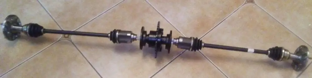 150cc chain drive differential