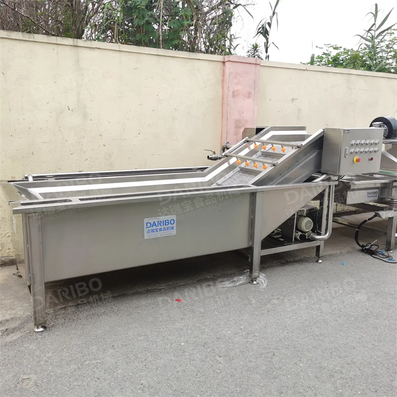 Continuous Red Bean And Mung Bean Cleaning Equipment Impurity Removal Machine For Soybean  Wheat Washer