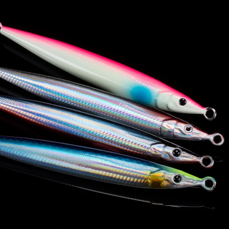 2023 Willfishing 60g 80g 100g Japan Jigging Jig Luminous Fast Sinking Sea Metal Jig Lures
