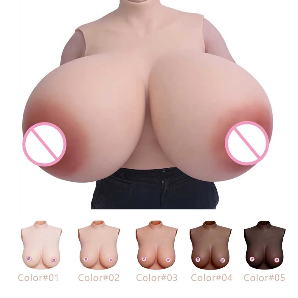 URCHOICE 2021 best seller crosssdresser biggest artificial huge big tits X Z H G ZZZ Z+ cup boob fake silicone breast form