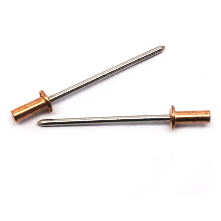 
Different Types Of Stainless Steel Brass Solid Rivet Din 7337 Aluminum Blind POP Rivet 