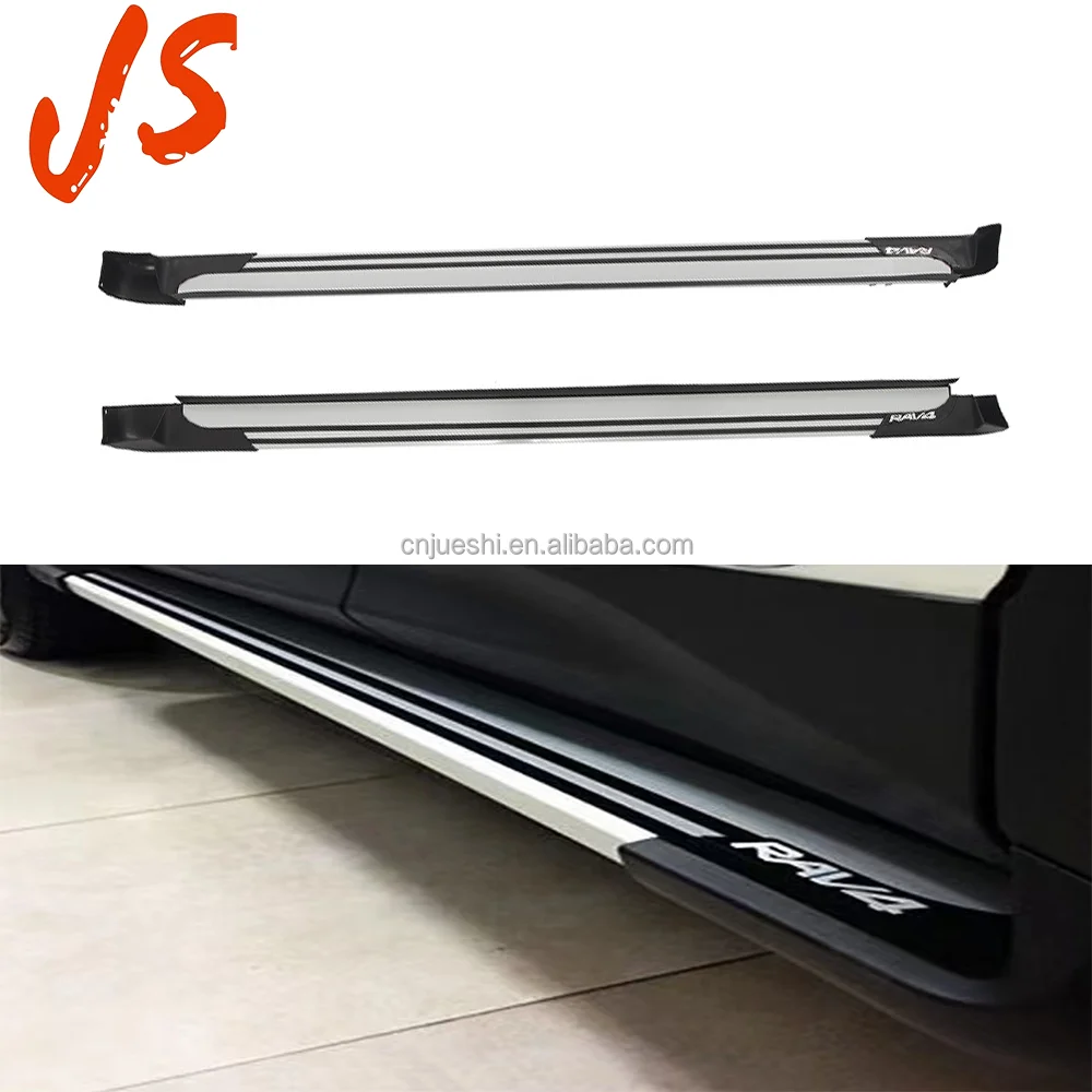Special offer aluminum and PP side step boards for rav4 car auto parts