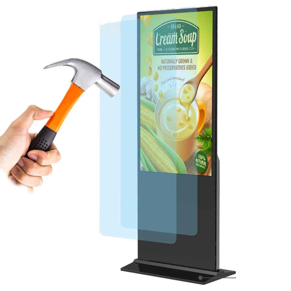 65 inch digital signage display machine android wifi lcd monitor vertical tv indoor advertising screen