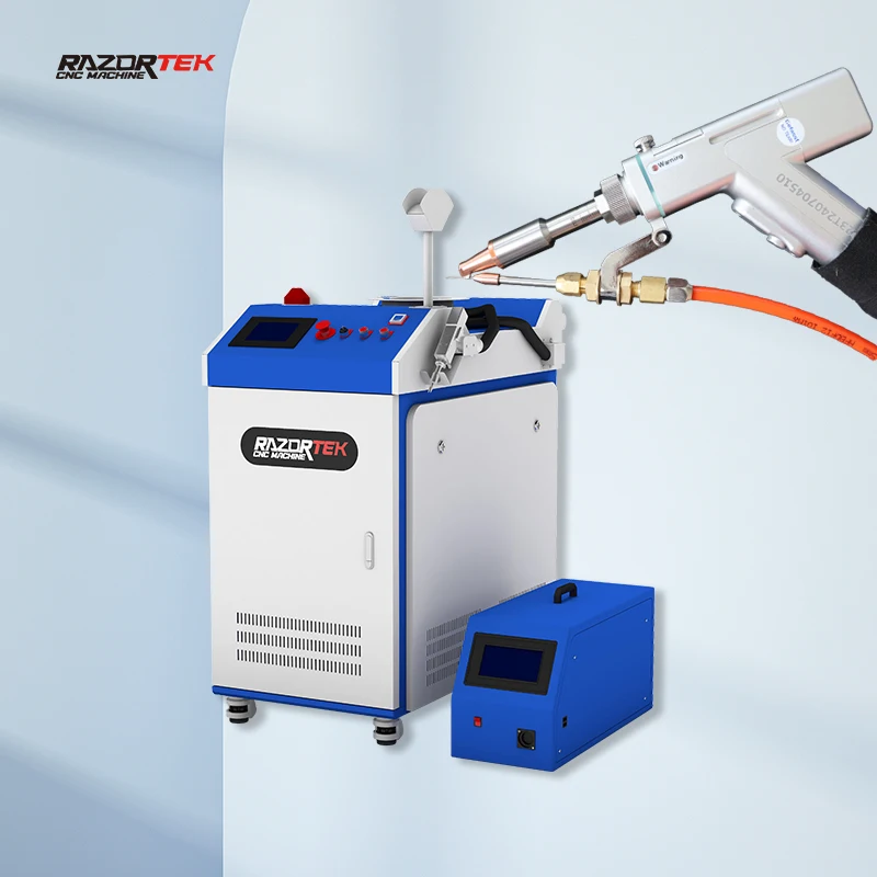 Razortek 4in1 1.5kw CE Version Handheld Laser Welding & Cleaning Machine Water Cooling System laser welder