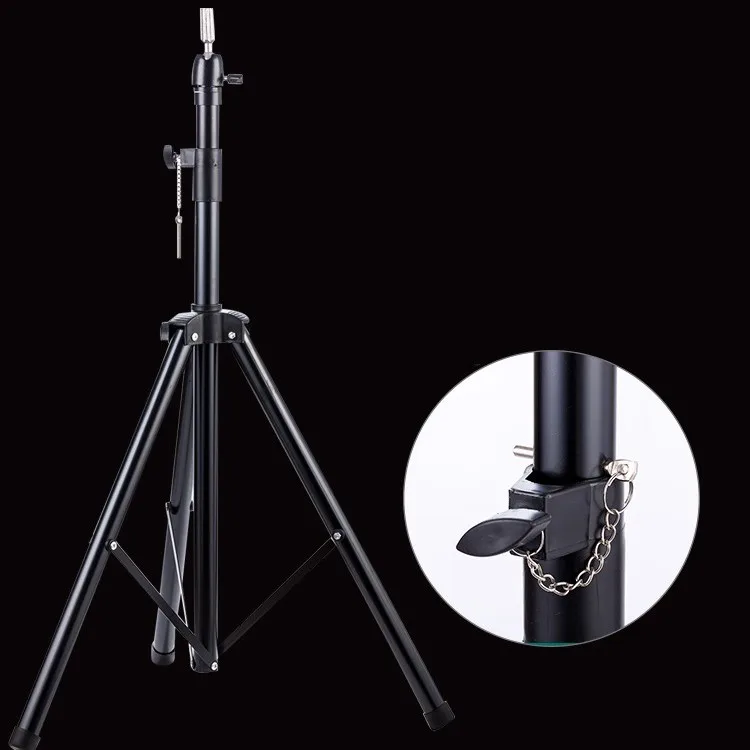 Strong Stainless Steel Tripod Stand For Mannequin Hair Extension Display stand For Salon Practice