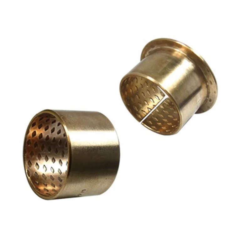 Bronze cusn8 Bushing Wrapped Ring Buchas High Quality Oil-less Slide Bearing