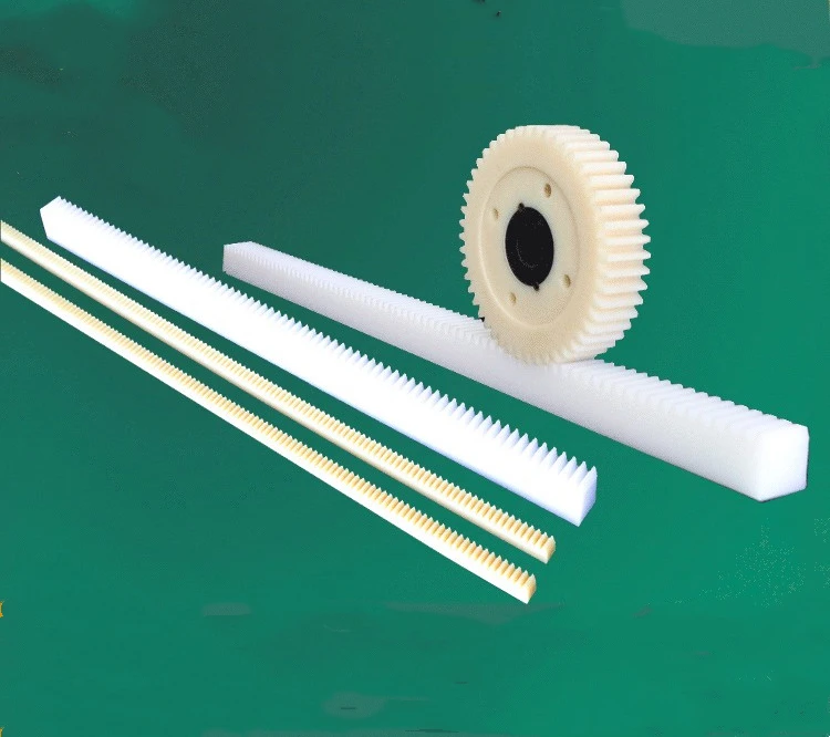 custom nylon black rack and pinion cnc low friction plastic gear rack for electric mirror