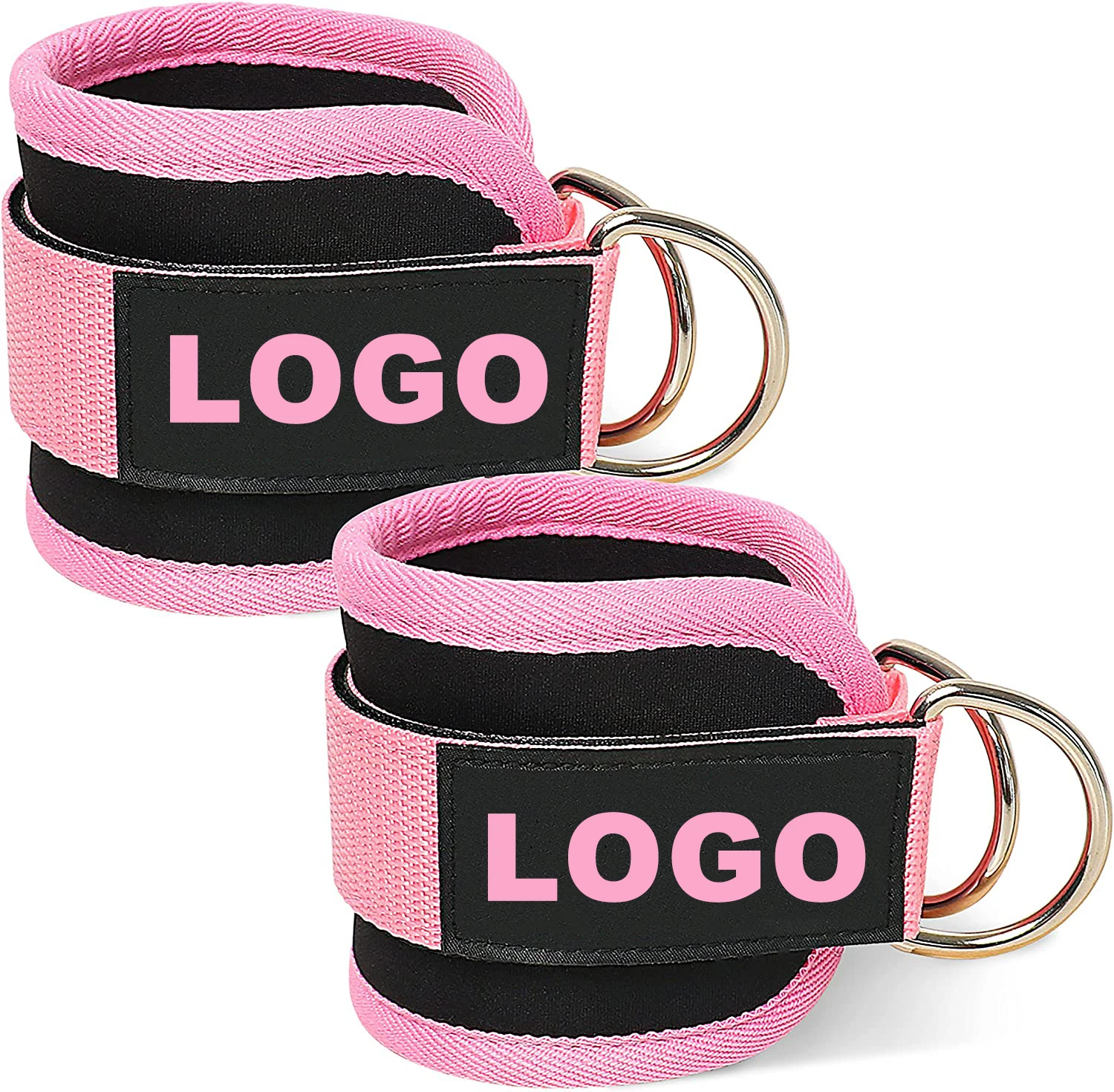bodybuilding weight lifting wrist straps cuff Ankle Straps For Cable Machines
