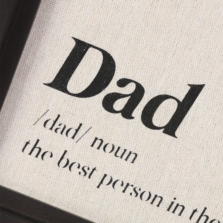 25x35 Customized Slogan Wood Style Wall Hanging Black MDF Board Collage Photo Picture Frame