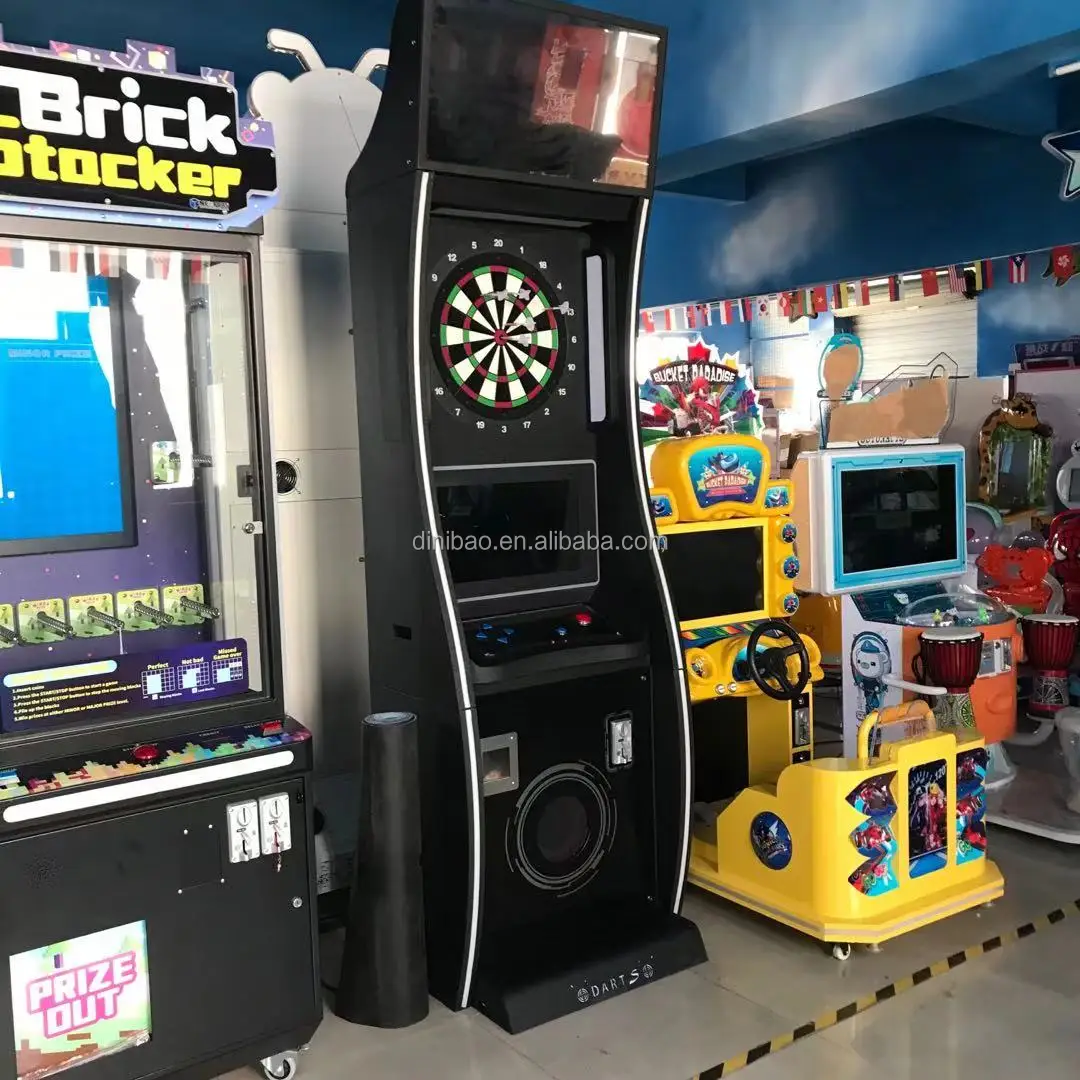 Игровой автомат для игры в дартс помещении с монетоприемным управлением электронный дротик Игрового Центра