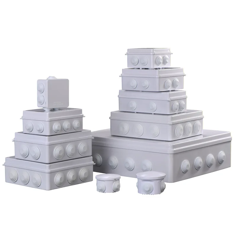 Waterproof power box ABS junction box