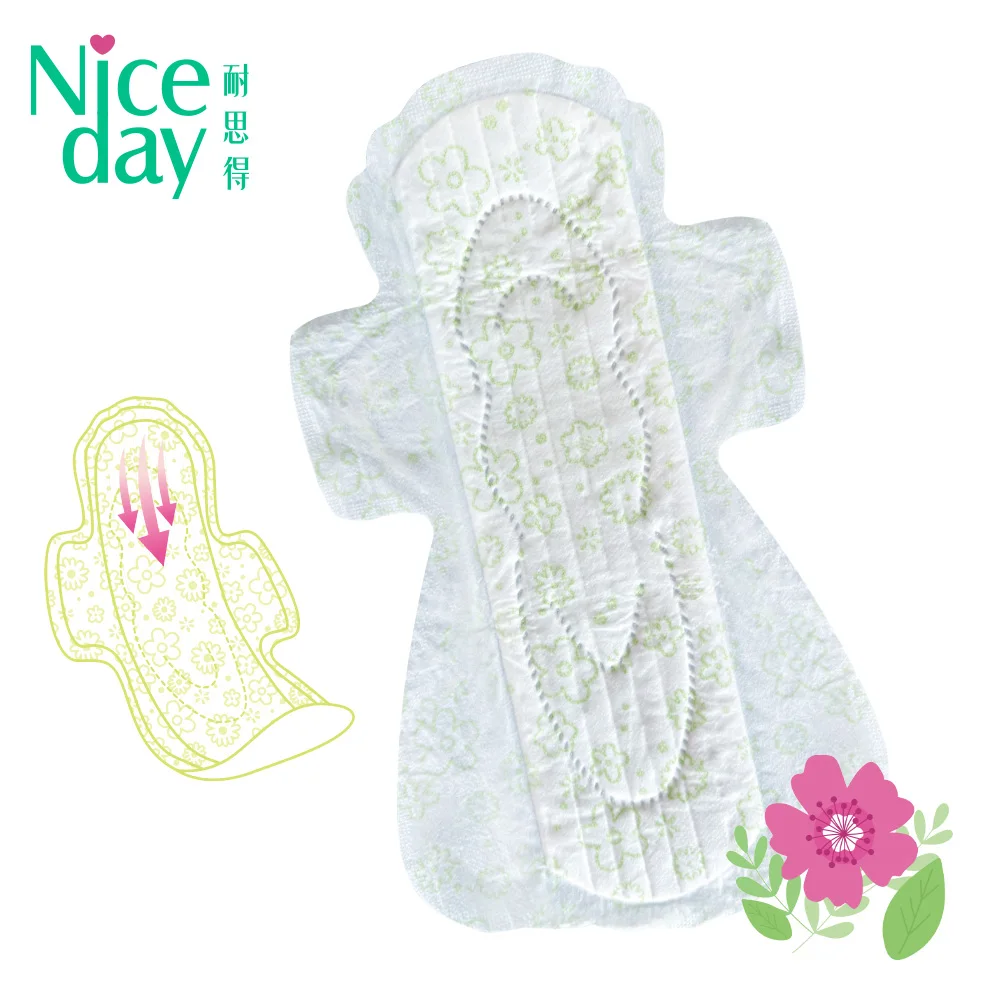 Niceday недорогие ультратонкие гигиенические салфетки с натуральным рисунком