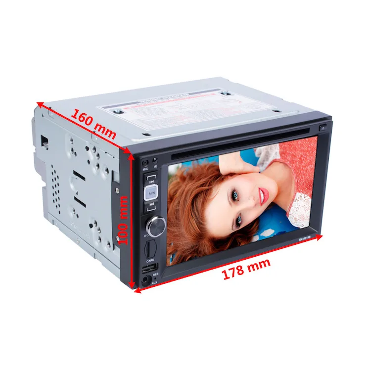 Car video Touch Screen 7 inch Bluetooth Free Calls Auto FM 32G Car DVD Player In-dash Stereo Car Video