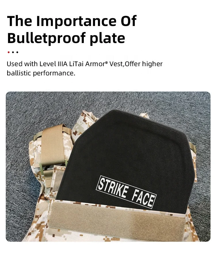 High Quality Alumina Ceramic Plate Level III ICW IIIA Vest