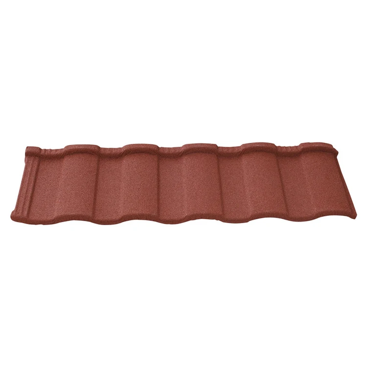 Chinese Roof Tiles Stone Coated Steel Roofing Tile-Roman Tile