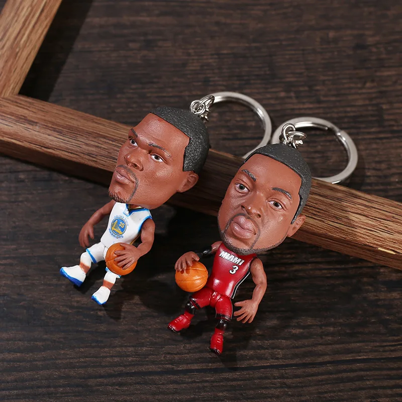  Розничная продажа звезда NBA фигурка баскетбольного игрока игрушки брелок для сувенира подарок Коби Боба