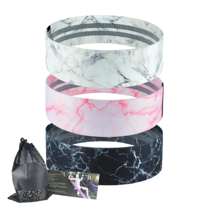 Custom Logo Printed Yoga Gym Exercise fitness for Legs Fast Delivery Gym Hip Circle Resistance Band Yoga