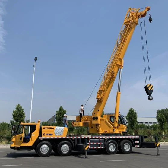  Используемый кран QY50KA 50ton мобильный автокран подъемный для