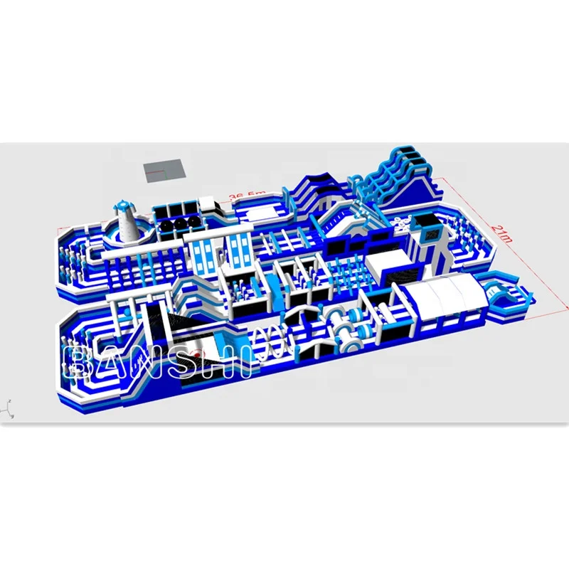 Большая Надувная препятствия для взрослых и детей, распродажа