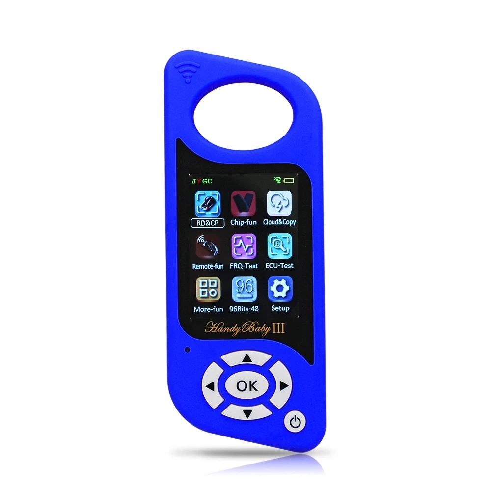 huloda Newest JYGC Handy Baby III Hand-held Car Key Copier Auto Key Programmer for 4D/46/48/G/KING/Red Chip Copy G/96bit 48 Chip