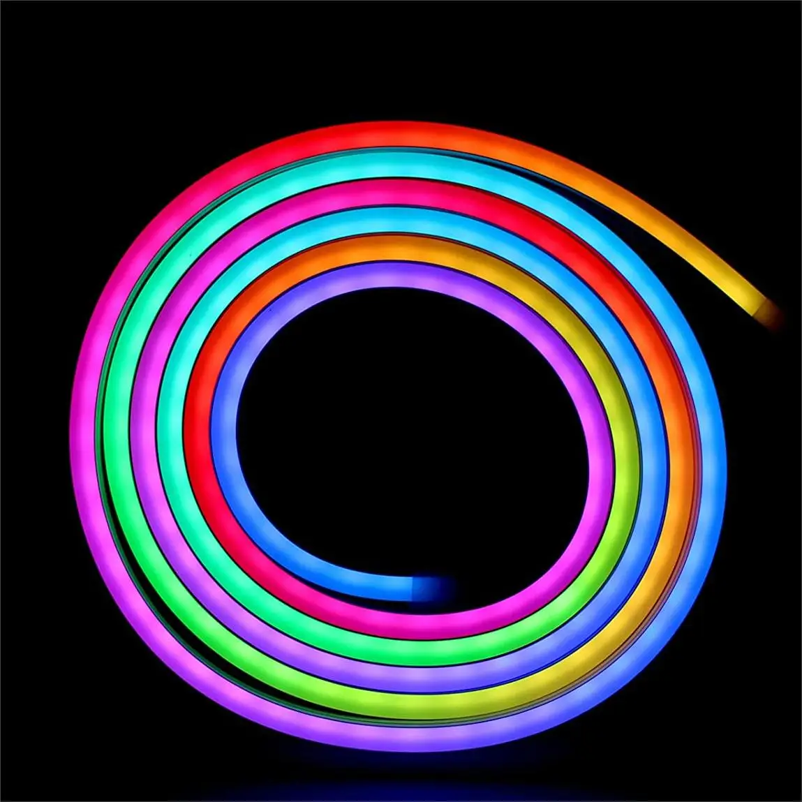 6*13.5mm IP67 Waterproof 1led 3leds 3000K DC12V silicone led neon flexible strip light