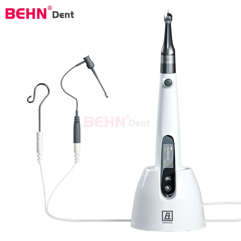 BEHN Endodontic Treatment Equipment Dental Wireless Endo Motor With Apex Locator Endodontic Rotary Motor Super Niti Files