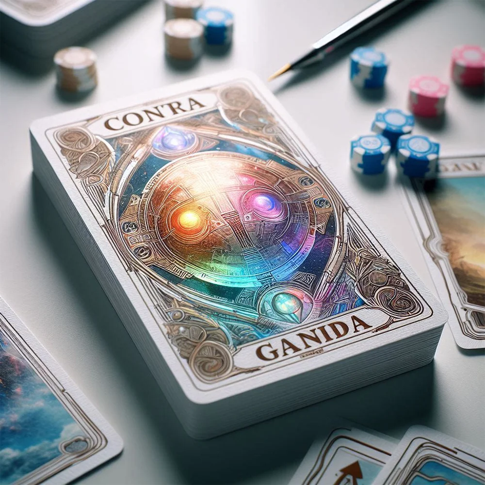 Supplier Custom Holographic Foil Holographic Printing Trading Game Cards