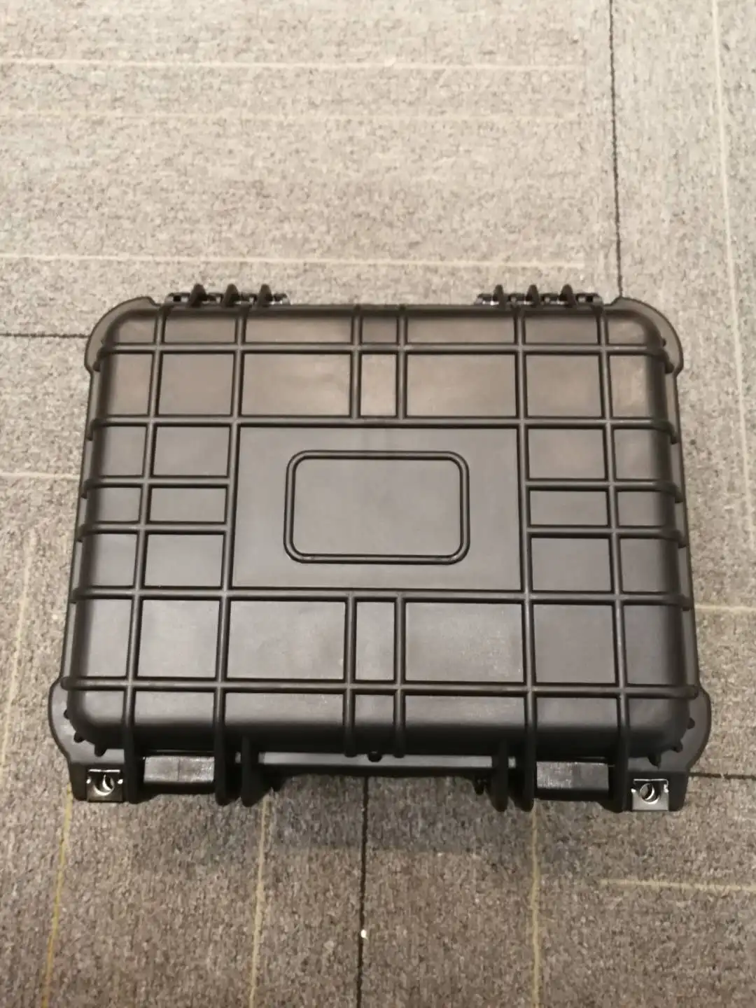 shockproof protective hard case for cameras box plastic carrying handle plastic hard miniatures carrying case foam