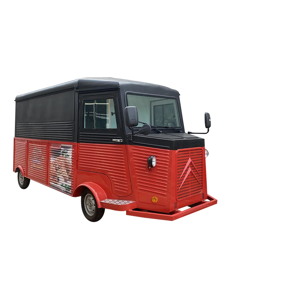 Factory Food Mobile Truck for Ice Cream and Snack Foods with Core Motor Component for Restaurant Applications