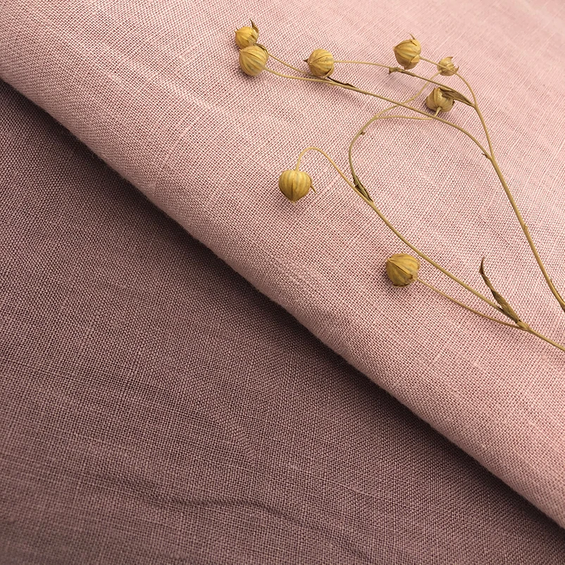 cheap stock China linen wholesale supplier man shirt dress organic natural fiber stone washes linen rayon blend ramie fabric