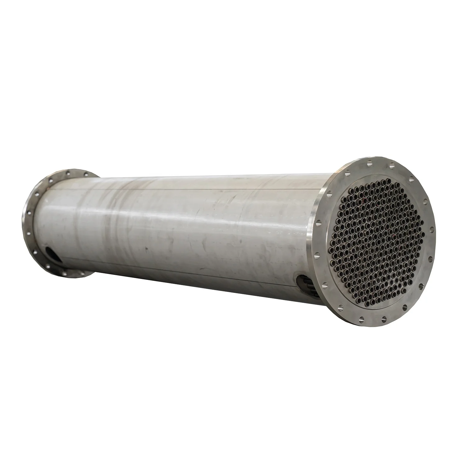 Vertical Spiral Wound Tube Heat Exchanger Steam Water