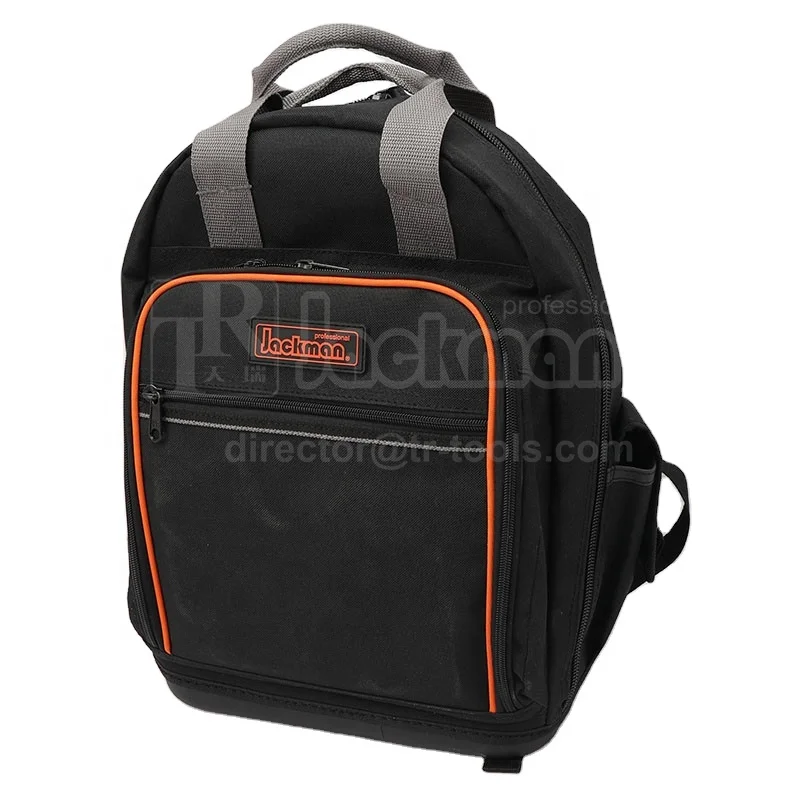 JKB-64019 TRTOOLS, 14 дюймов, тяжелый с жестким дном, водонепроницаемый рюкзак для ноутбука, сумки для инструментов