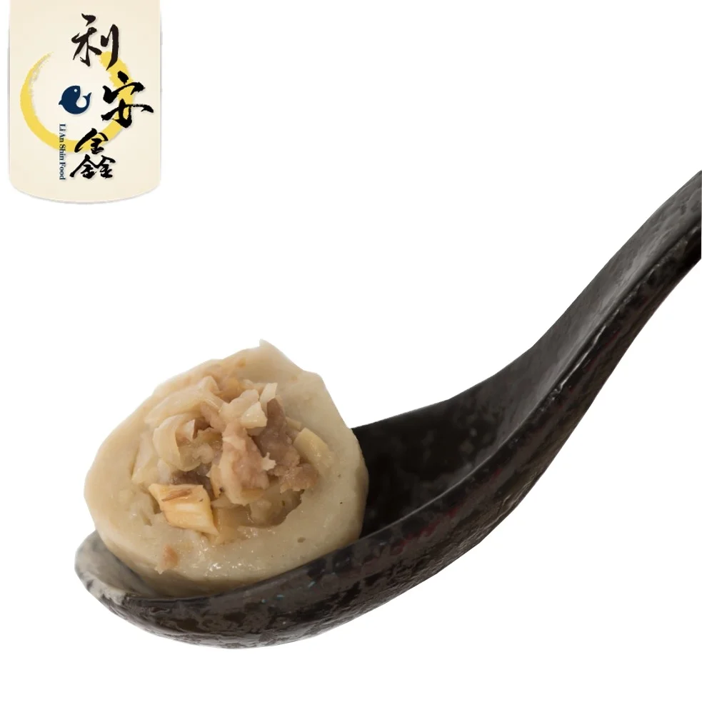 High Quality succulent Bamboo shoots fish ball for cooking