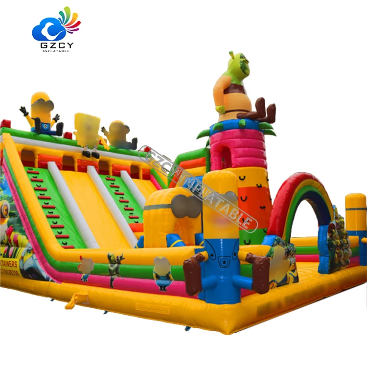 Hot sale new product custom excellent quality inflatable amusement bouncy castle jumping castle inflatable fun city