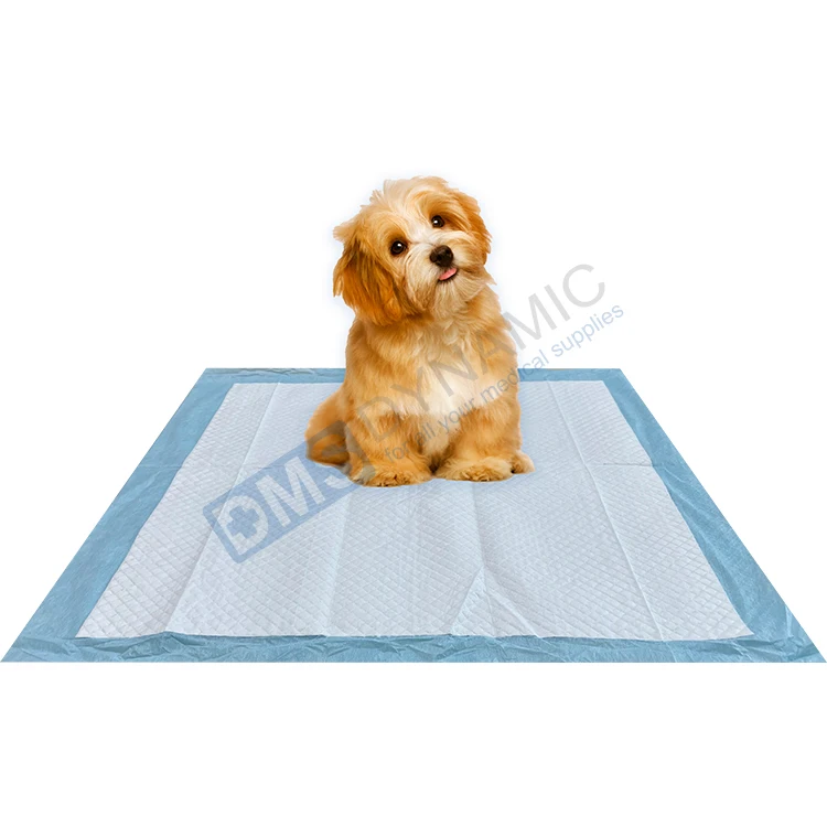 Disposable pet training pads for dog and puppy potty pee leakproof highly absorbent custom size