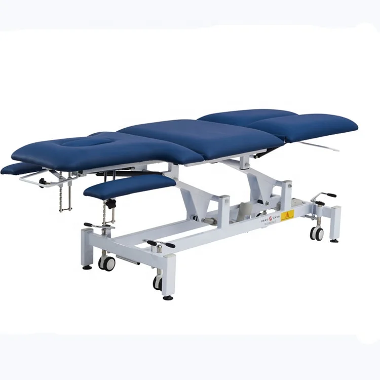 Spa Center Osteopathic Physiotherapy Bed Therapeutic Massage Bed Hospital Medical Rehab Bed For Chiropractic And Treatment