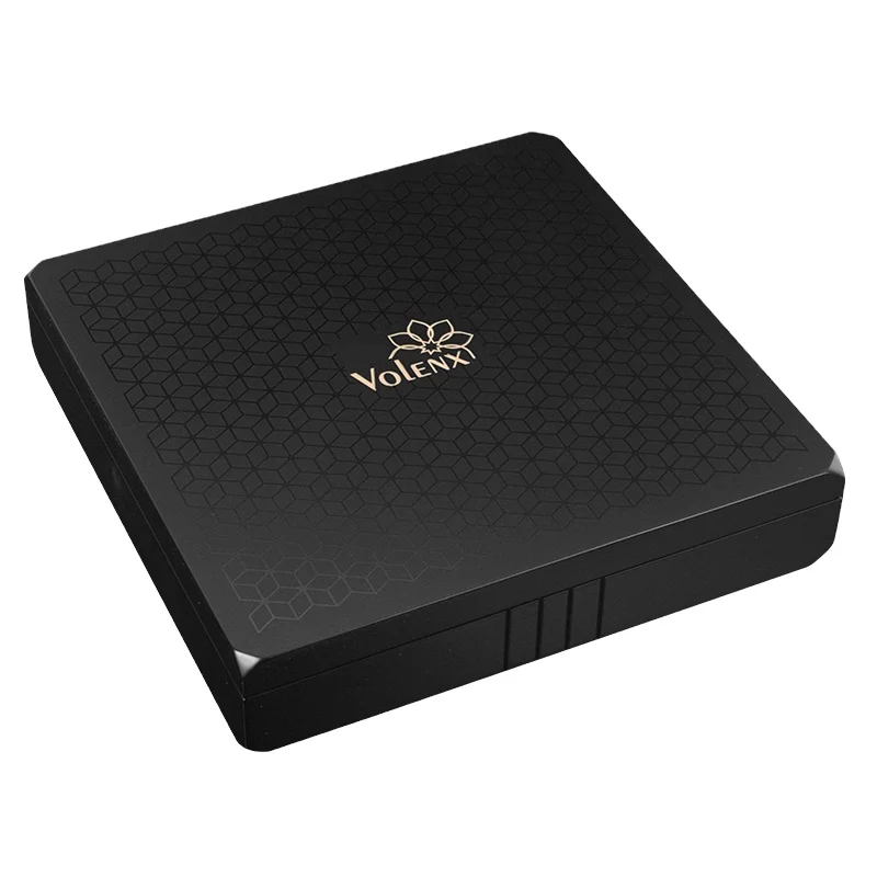 Роскошный Деревянный ящик для хранения нового дизайна с логотипом на заказ