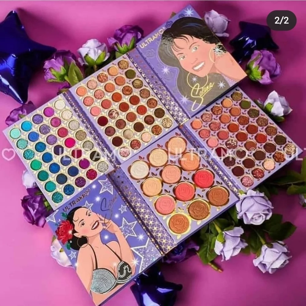 2022 new style makeup palette 114 colors off purple series palette lasting high quality factory direct sales in stock