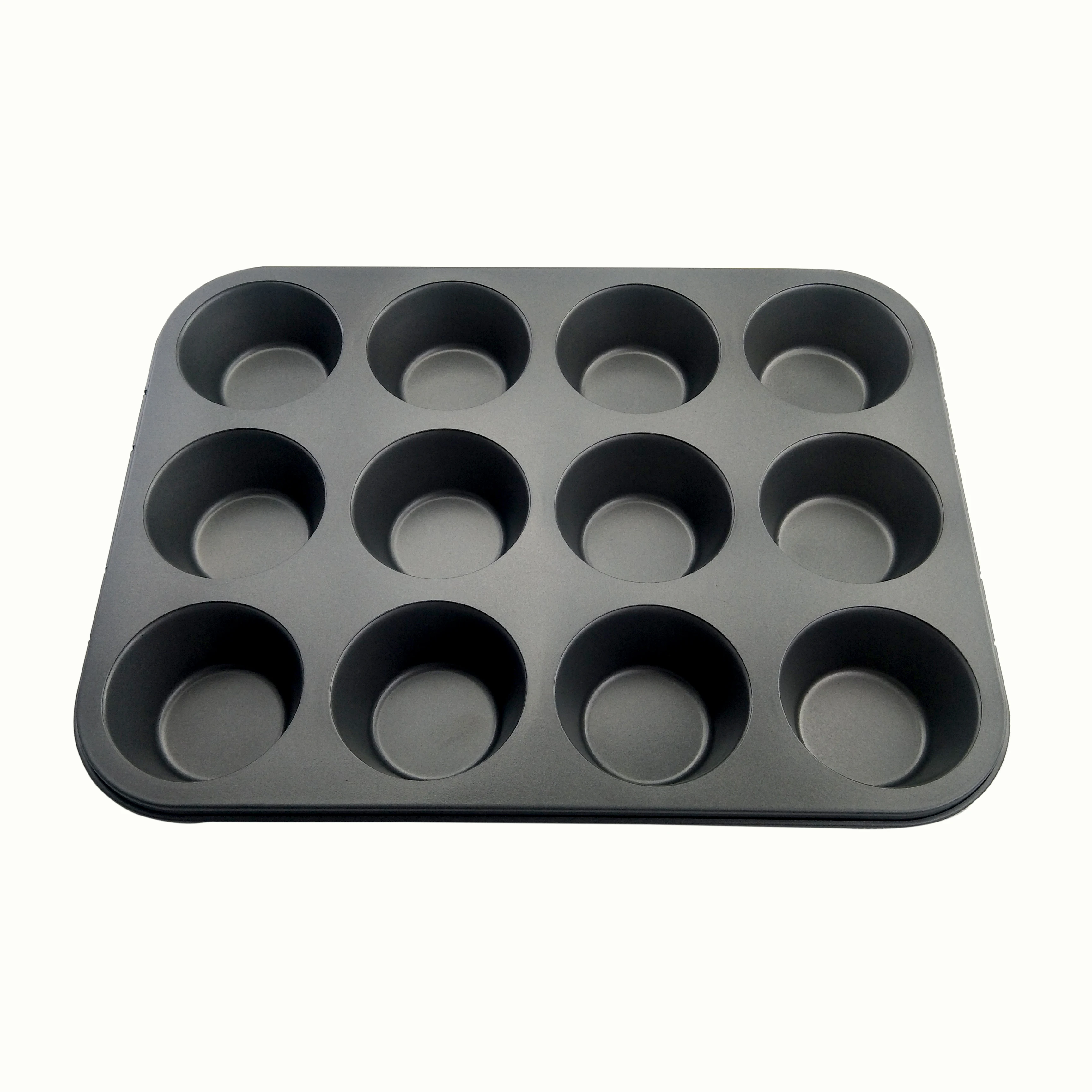 Высокое качество не прилипает микроволновая печь безопасный 12 стаканов из углеродистой стали кекс Выпекание Плесень кекса Пан