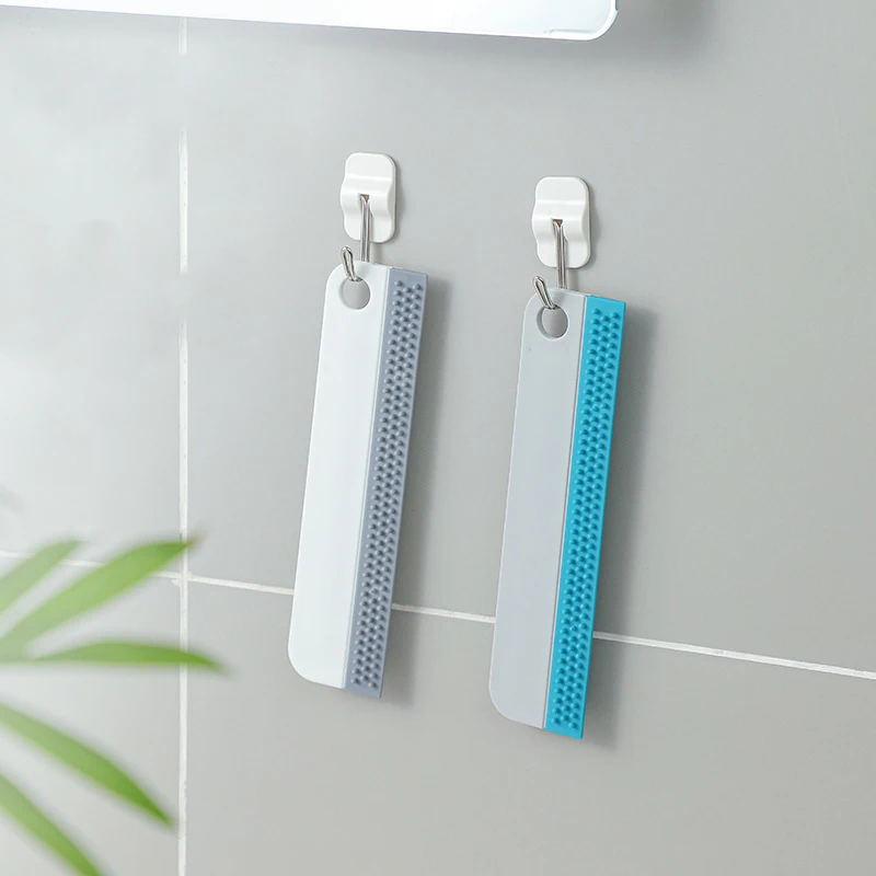home bathroom hang small window clean glass wiper