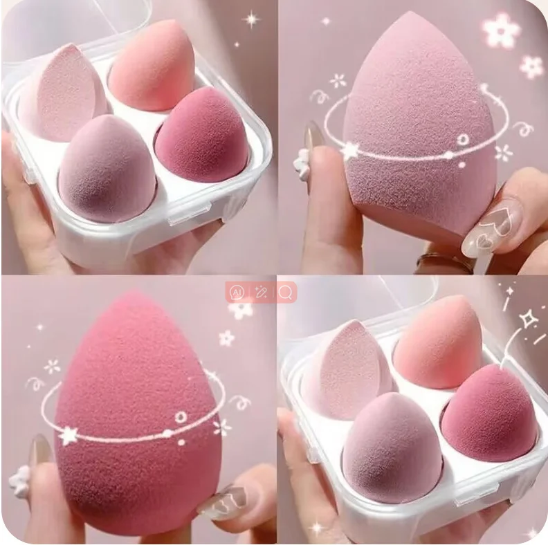 Multi-color Liquid Creams Powders Puff Makeup Beauty Foundation Blender Sponge FlawlessMakeup Sponges