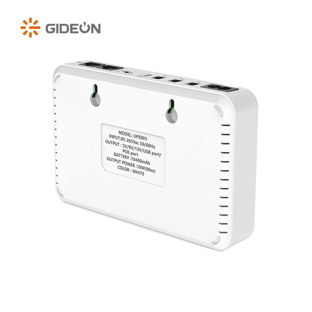 12 В DC UPS блок питания мини-маршрутизатор с 5V/9V/12V/USB/POE порт для мониторинга Wi-Fi светодиодные фонари