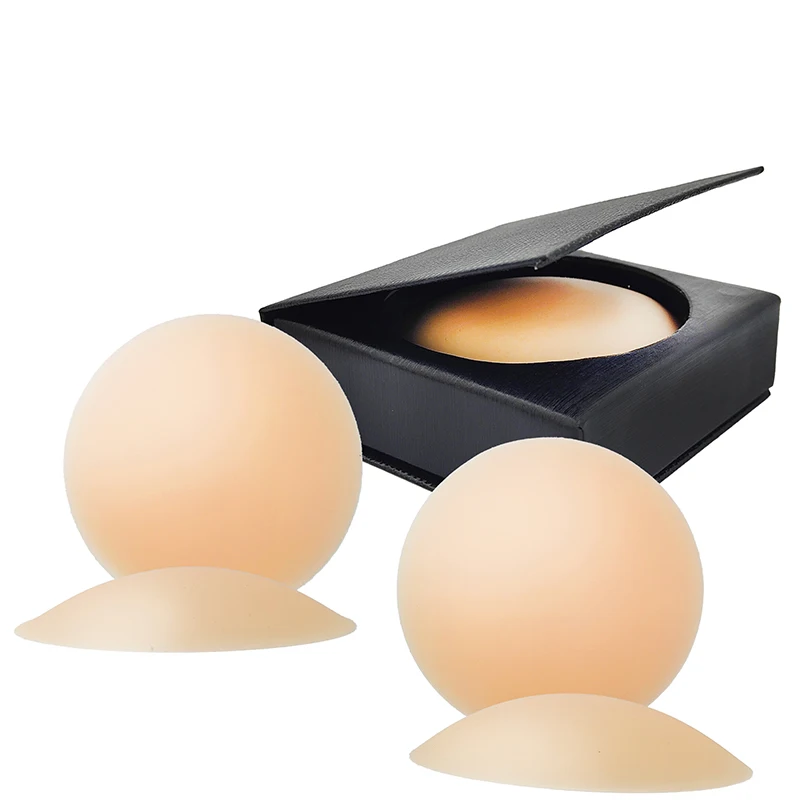 Women Sexy Push Up Bras Seamless Adhesive Silicone Bra Strapless Reusable Sticky Breast Lift Nipple Cover