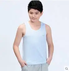 
Kids summer breathable clothing Solid color Boys tank top Cotton boys waistcoats Children kids 100% Cotton comfortable tank top 