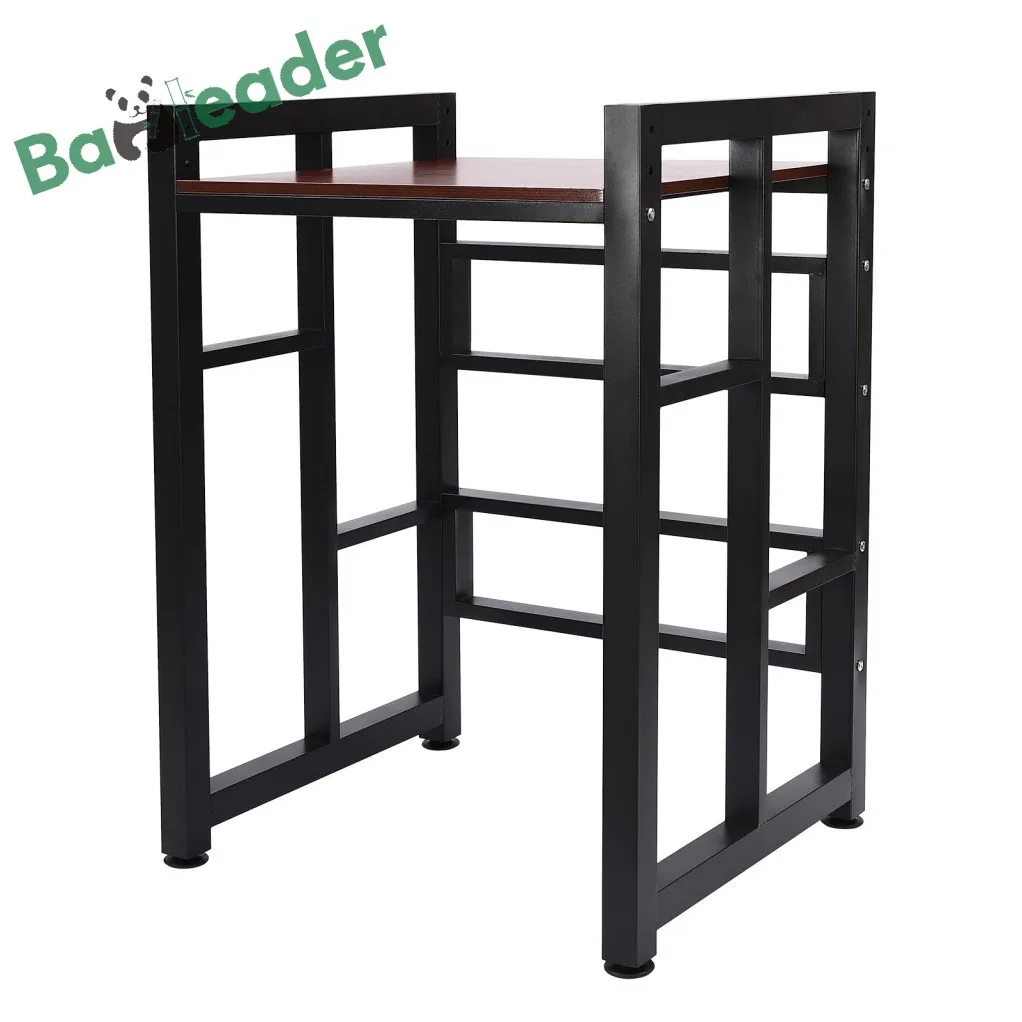 ODM/OEM Stackable Bamboo Wood Washer Dryer Organizer Adjustable Bamboo Laundry Room Storage Shelf for Over The Washer and Dryer