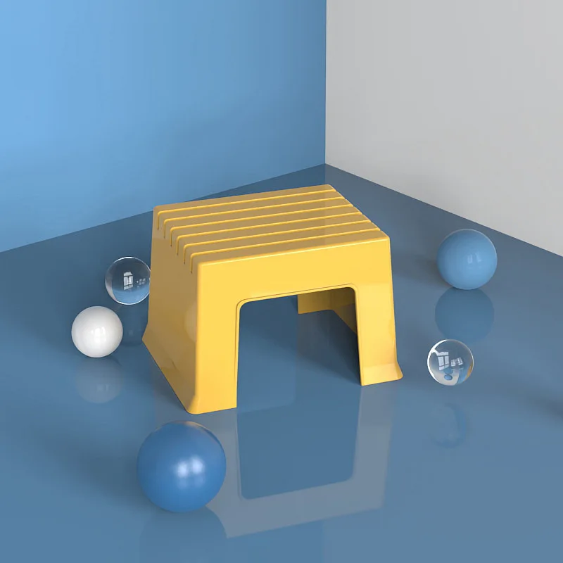 Factory Portable plastic folding stool Lightweight Portable Folding Step Stool For Kids